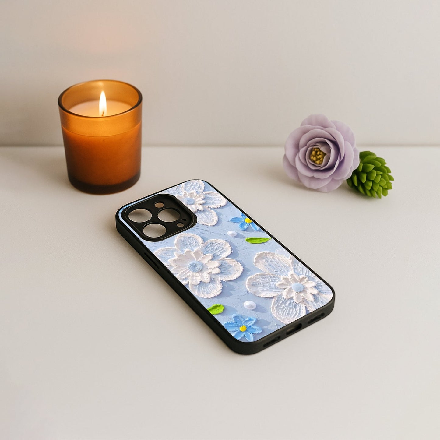 Florra Metal Back Case for Apple Iphone 12 Pro