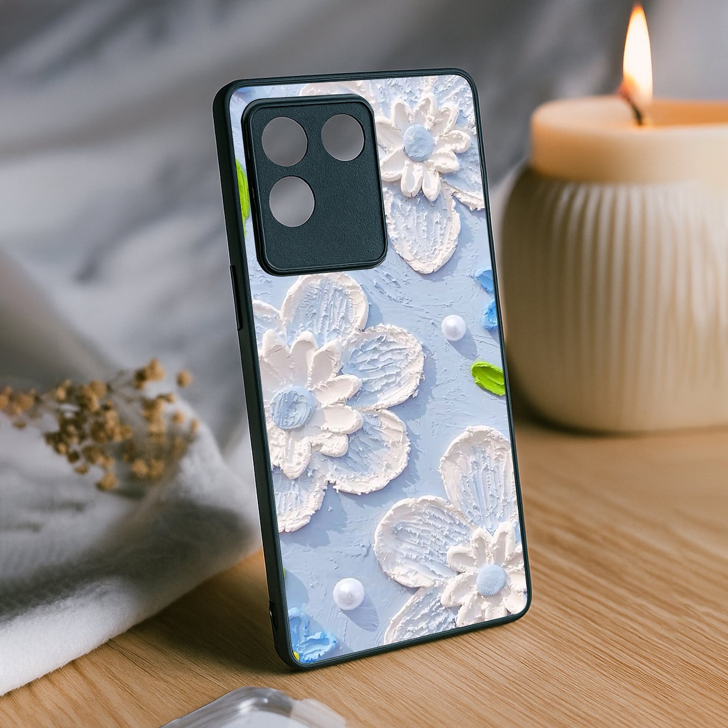 Florra Metal Back Case for Vivo t2 pro
