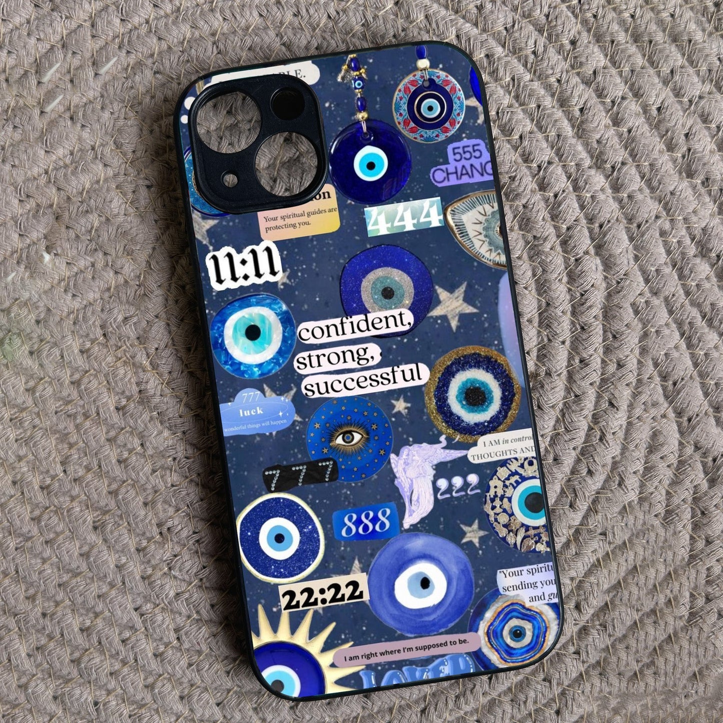 Affirmation Amulet Metal Back Case for Apple Iphone 15 Plus