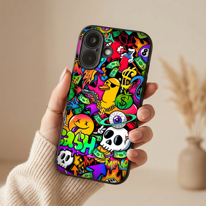 Chaos Pop Back Case for Apple Iphone 17