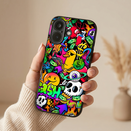 Chaos Pop Back Case for Apple Iphone 17