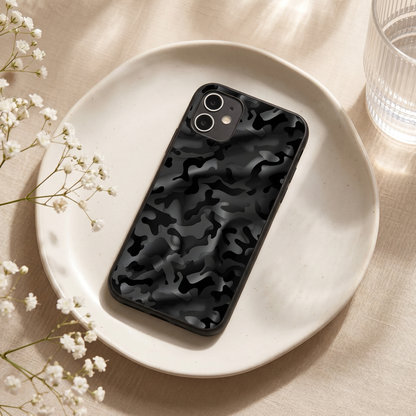 Shadow Camo Metal Back Case for Apple Iphone 11