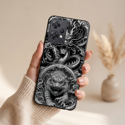 Dragon Ink Metal Back Case for Oneplus NORD CE 2 LITE 5G