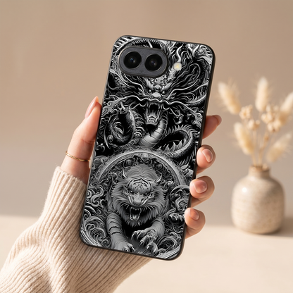 Dragon Ink Metal Back Case for Google Pixel 9A