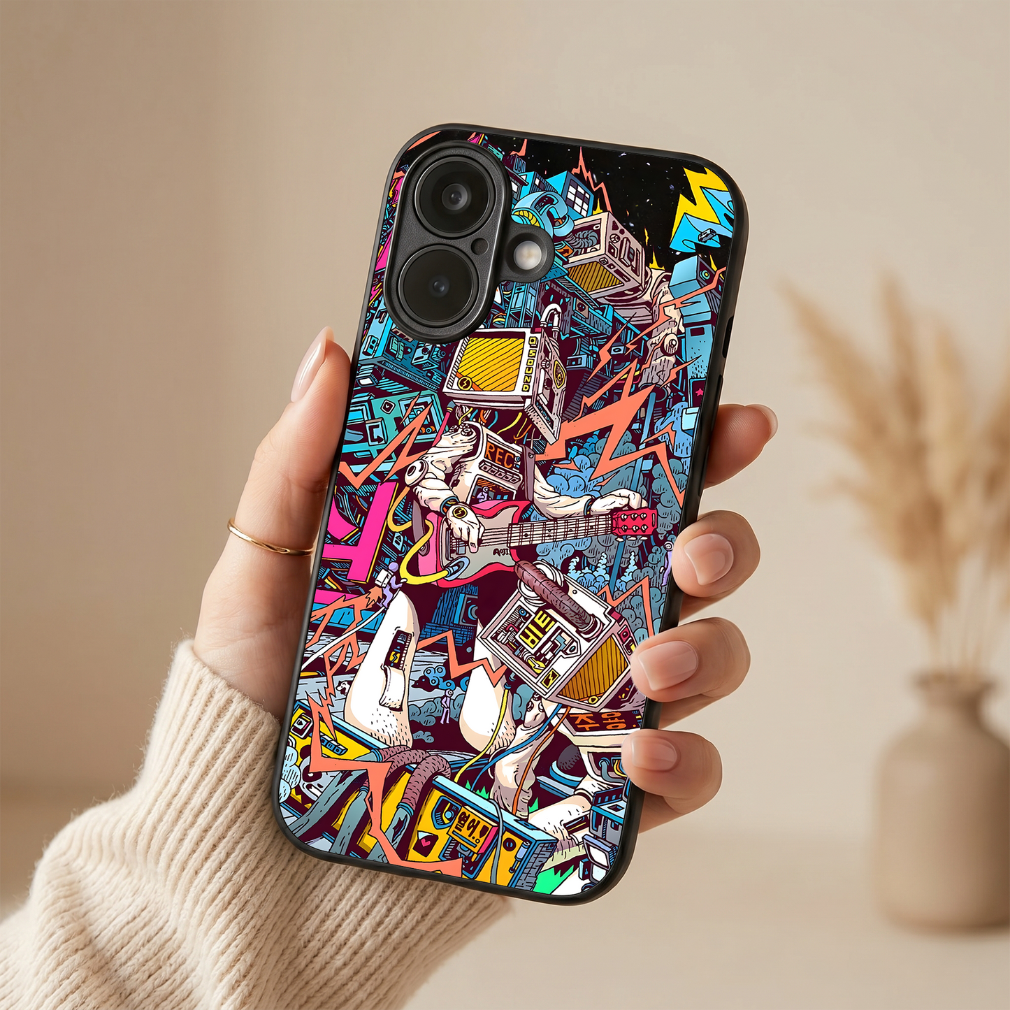Soundwave Back Case for Apple Iphone 17
