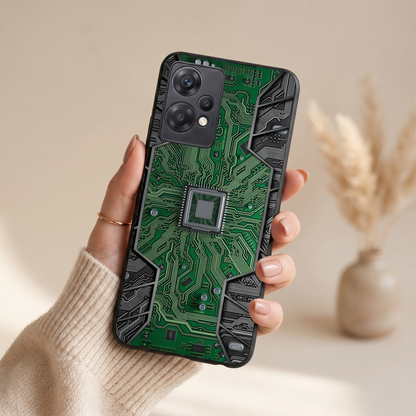 Chip Mode Metal Back Case for Oneplus NORD CE 2 LITE 5G
