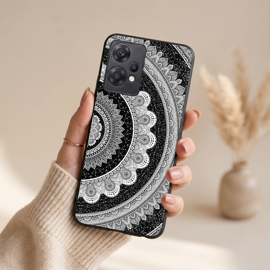 Moon Lace Metal Back Case for Oneplus NORD CE 2 LITE 5G