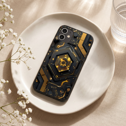 Gold Rush Metal Back Case for Apple Iphone 11