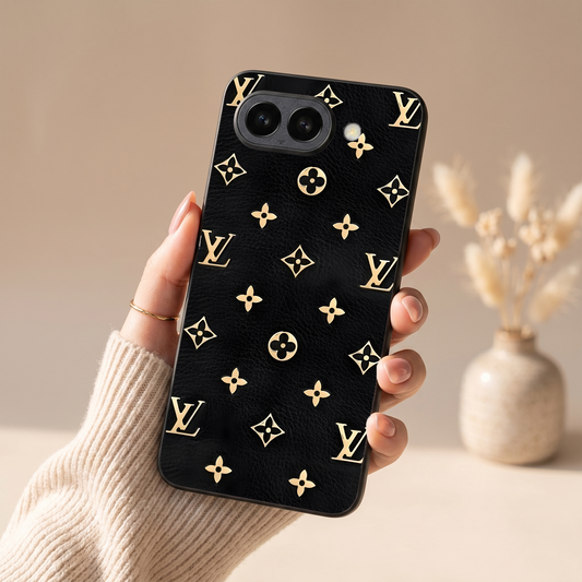 Luxe Gold Metal Back Case for Google Pixel 9A