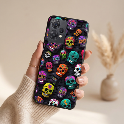 Skull Pop Metal Back Case for Oneplus NORD CE 2 LITE 5G