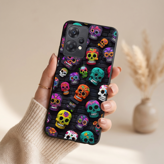 Skull Pop Metal Back Case for Oneplus NORD CE 2 LITE 5G