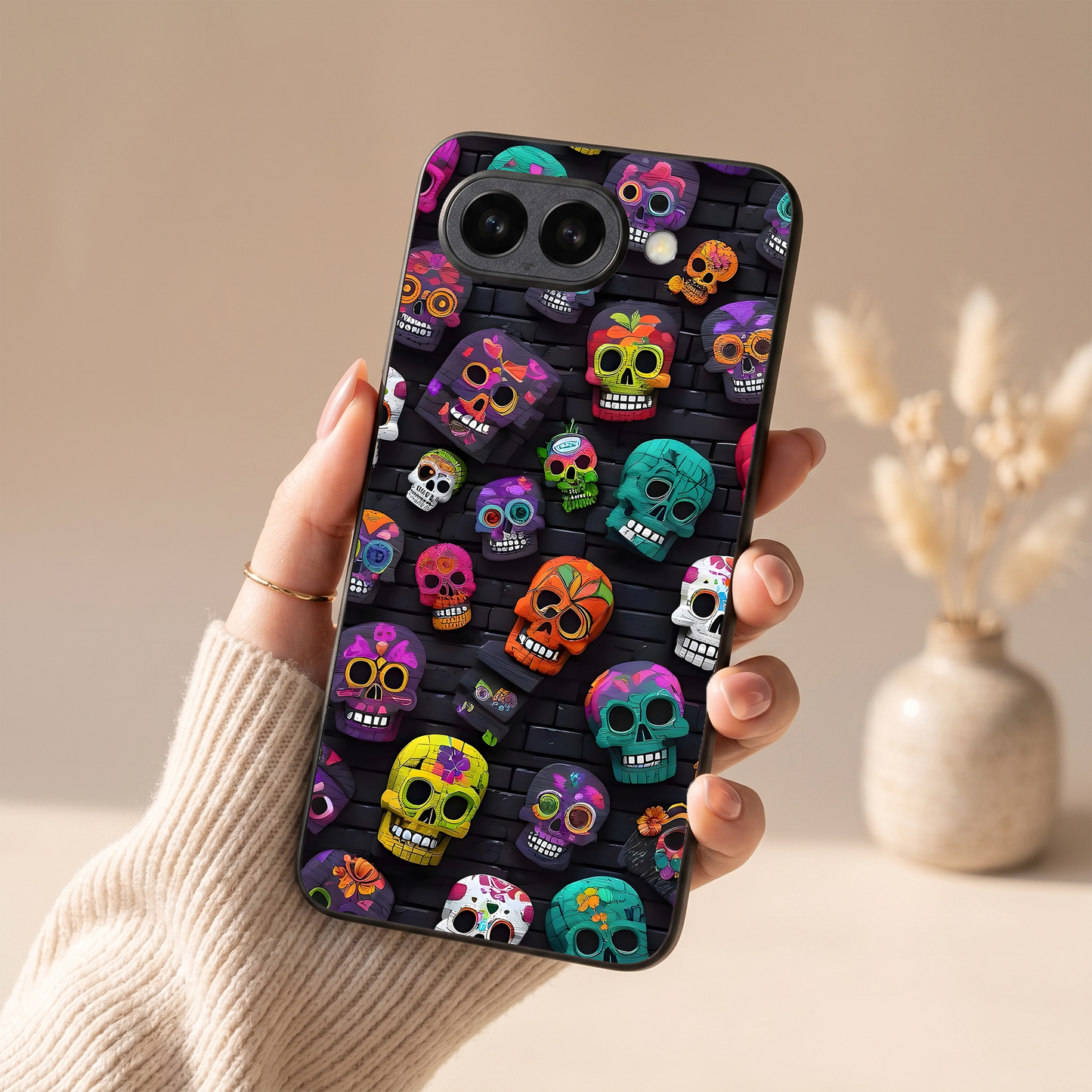 Skull Pop Metal Back Case for Google Pixel 9A