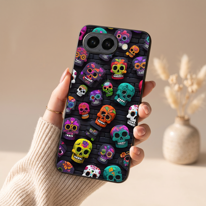 Skull Pop Metal Back Case for Google Pixel 9A
