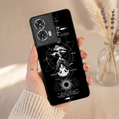 Dark Matter Metal Back Case for Moto G96