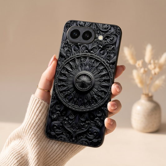 The Wheel Metal Back Case for Google Pixel 9A