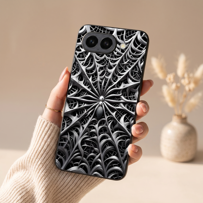 Web Trap Metal Back Case for Google Pixel 9A