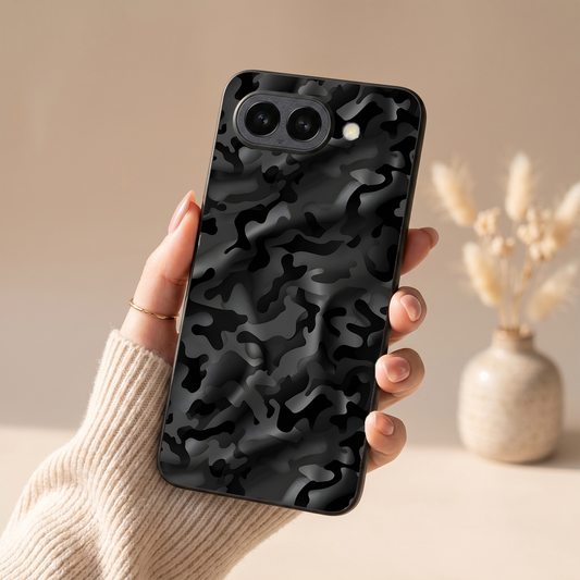 Shadow Camo Metal Back Case for Google Pixel 9A