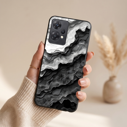Stone Flow Metal Back Case for Oneplus NORD CE 2 LITE 5G