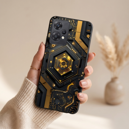 Gold Rush Metal Back Case for Oneplus NORD CE 2 LITE 5G
