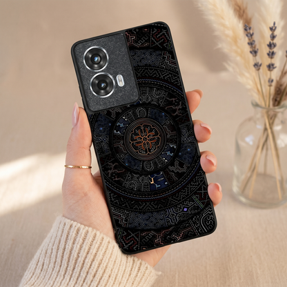 Dark Mandala Metal Back Case for Moto G85