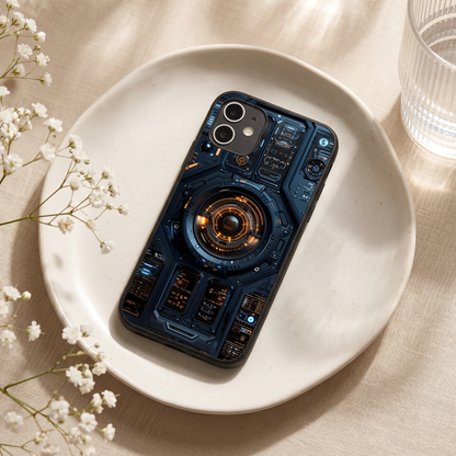 Techie Metal Back Case for Apple Iphone 11