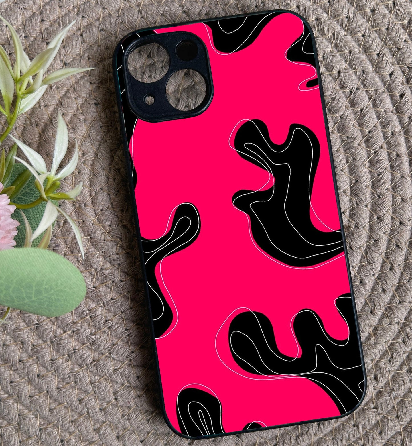 Hot Mess Glossy Metal Back Case for Apple iPhone