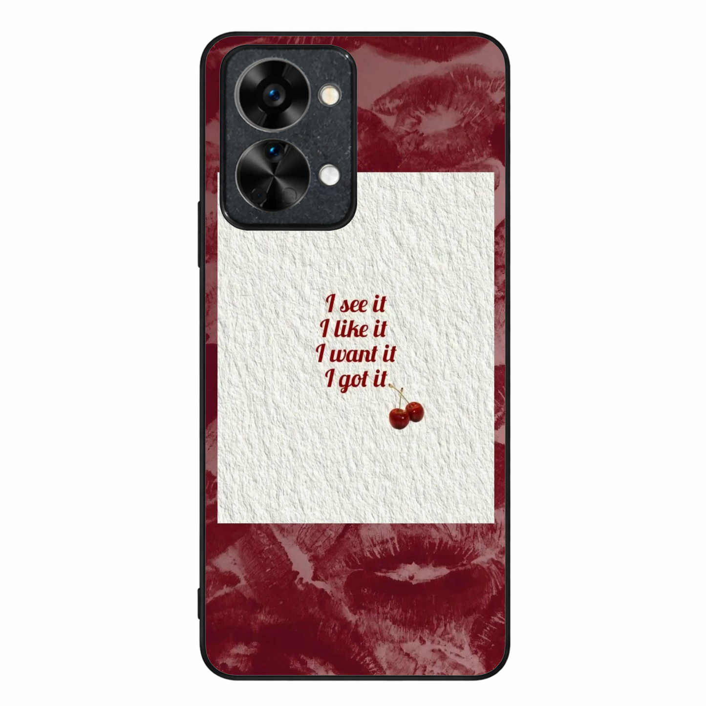 'IT' girl Metal Back Case for Oneplus NORD 2T 5G