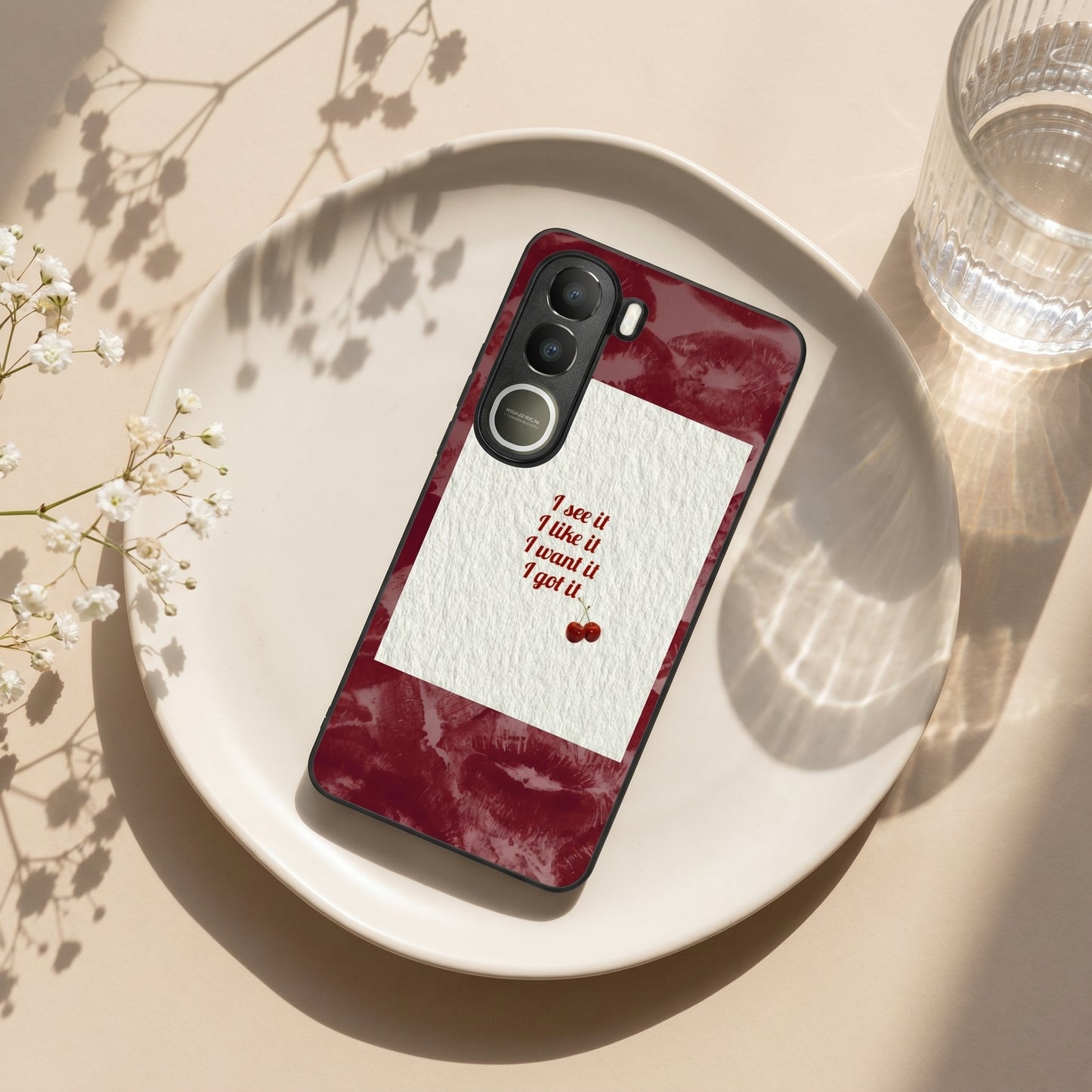 'IT' girl Metal Back Case for VIVO Y300