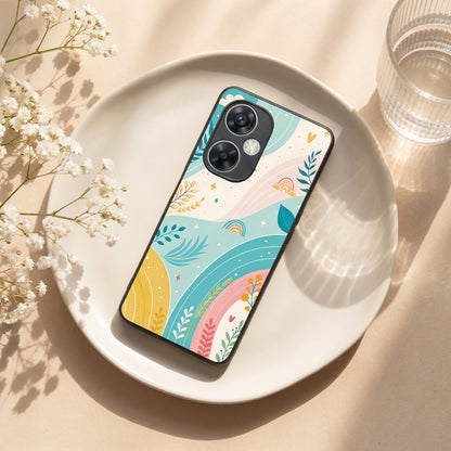 Pastel Waves Metal Back Case for Oneplus NORD CE 3 LITE 5G
