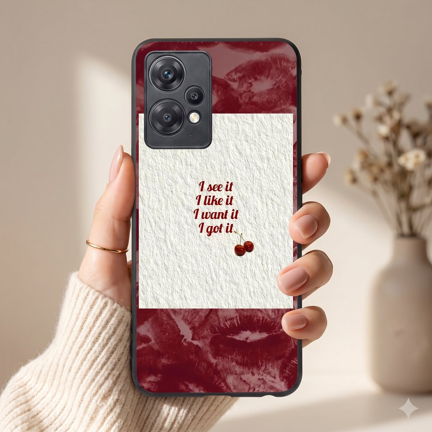 IT' girl Metal Back Case for Oneplus NORD CE 2 LITE 5G