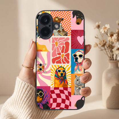Pawpsy Metal Back Case for Apple iPhone 17