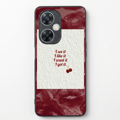 'IT' girl Metal Back Case for Oneplus NORD CE 3 LITE 5G
