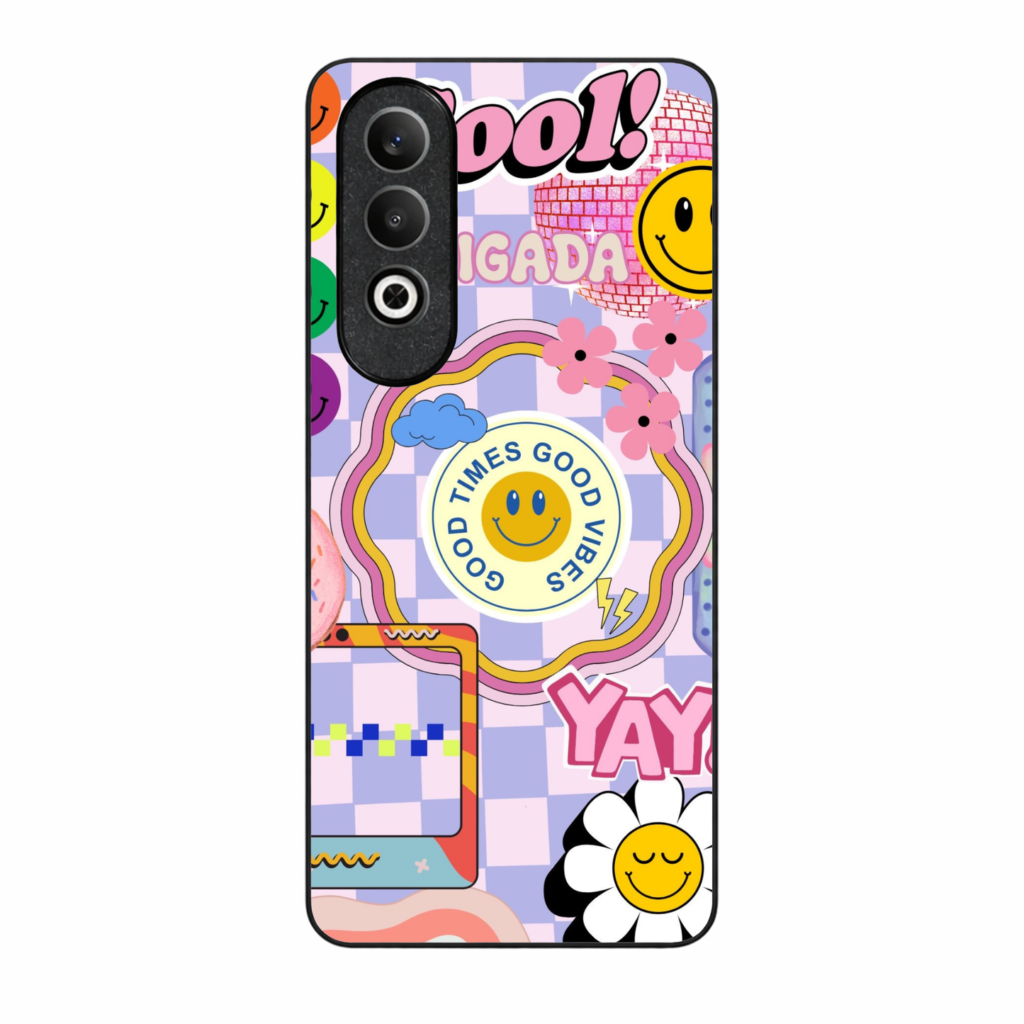 Groovy Metal Back Case for Oneplus NORD CE 4 5G