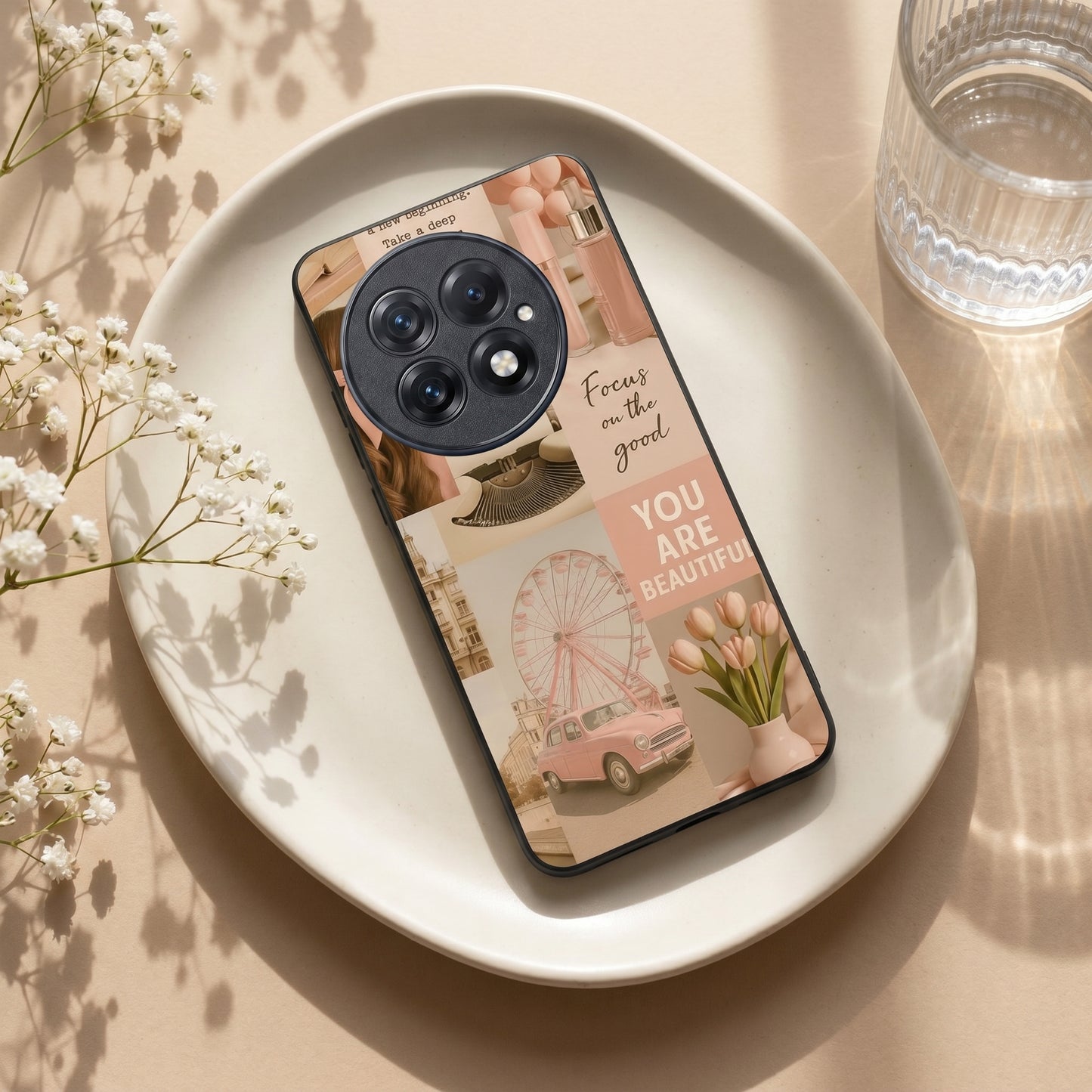 Girlie Pop Metal Back Case for Oneplus 13