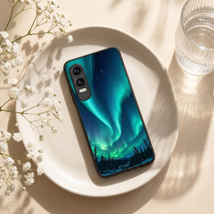 Aurora Borealis Metal Back Case for Oneplus NORD CE 4 LITE 5G