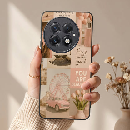 Girlie Pop Metal Back Case for Oneplus 13R