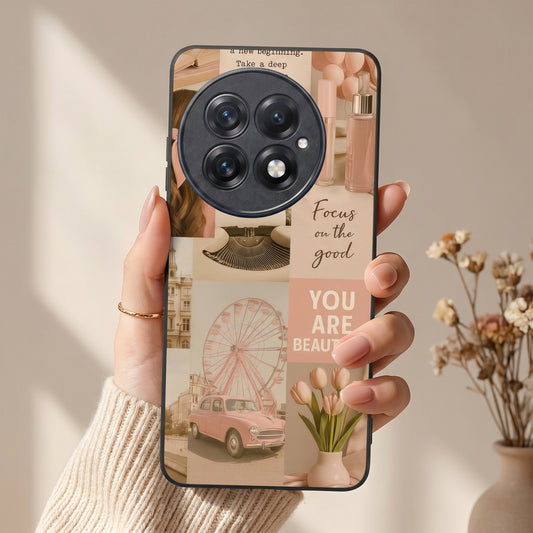 Girlie Pop Metal Back Case for Oneplus 13