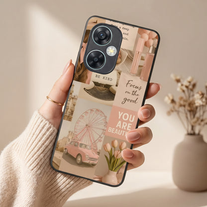 Girlie Pop Metal Back Case for Oneplus NORD CE 3 LITE 5G