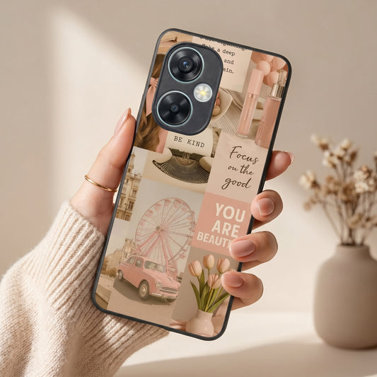 Girlie Pop Metal Back Case for Oneplus NORD CE 3 LITE 5G