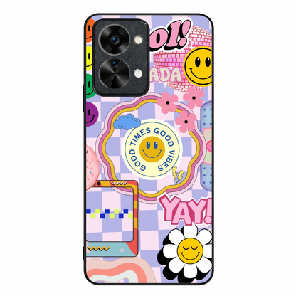 Groovy Metal Back Case for Oneplus NORD 2T 5G