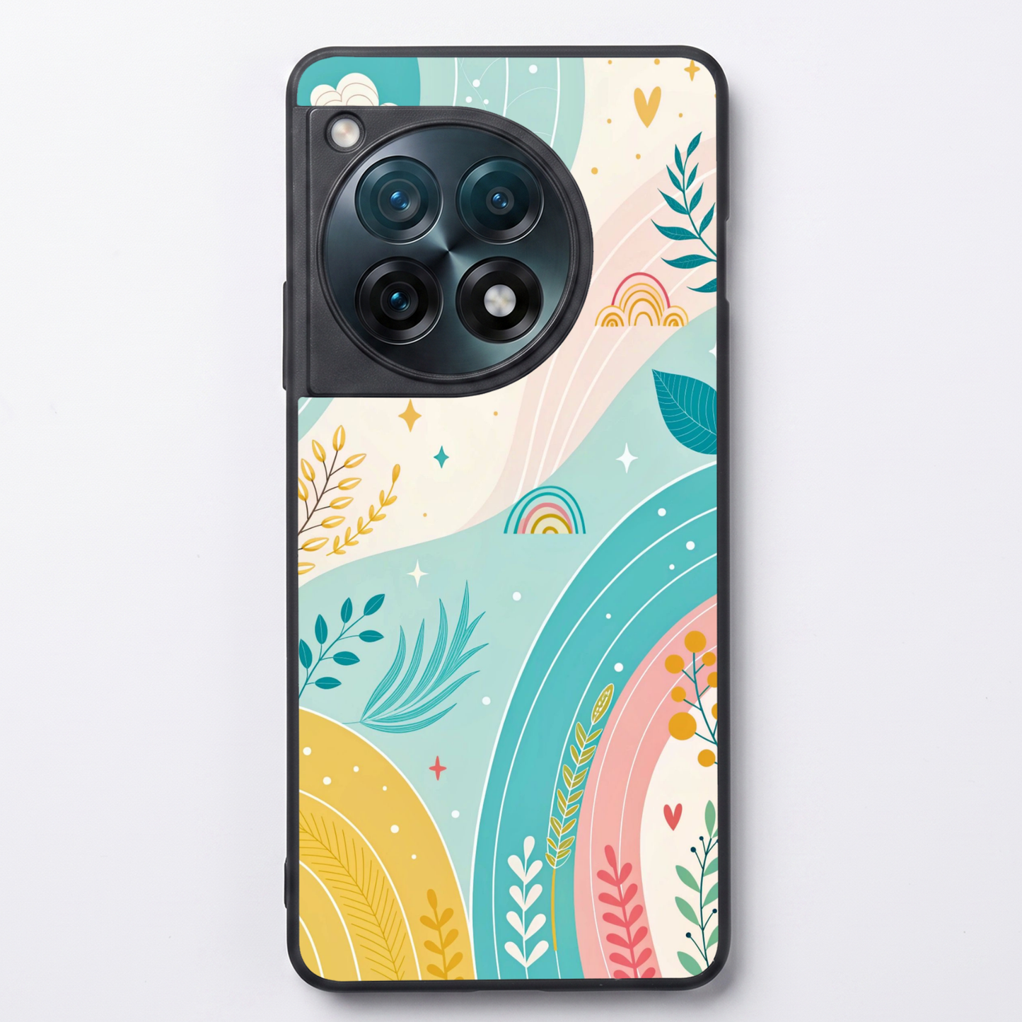 Pastel Waves Metal Back Case for Oneplus 12R