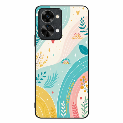 Pastel Waves Metal Back Case for Oneplus NORD 2T 5G