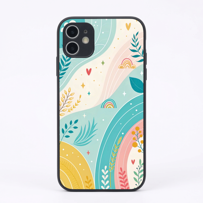 Pastel Waves Metal Back Case for Apple iPhone 11