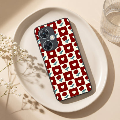 Rose Blocks Metal Back Case for Oneplus NORD CE 3 LITE 5G