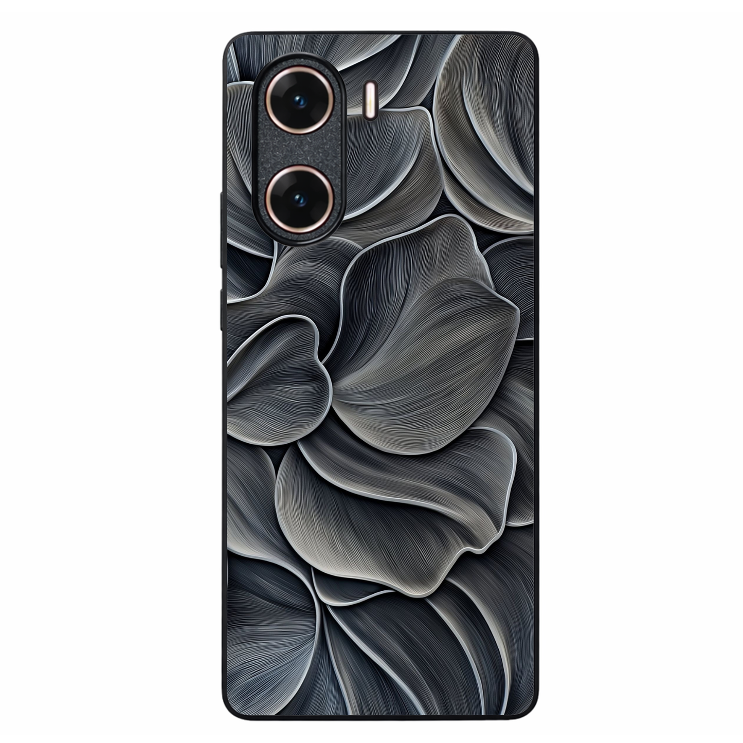 Velvet Petals Metal Back Case for VIVO V29E