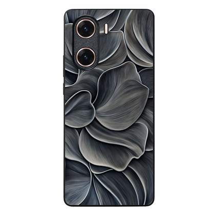 Velvet Petals Metal Back Case for VIVO V29E