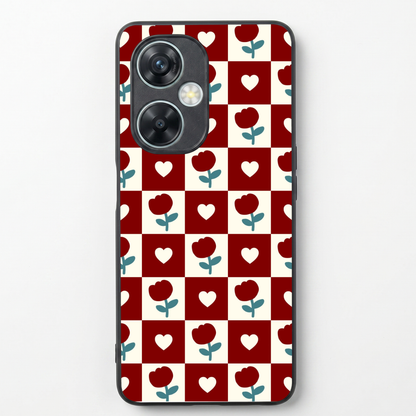 Rose Blocks Metal Back Case for Oneplus NORD CE 3 LITE 5G