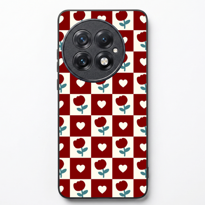 Rose Blocks Metal Back Case for Oneplus 13