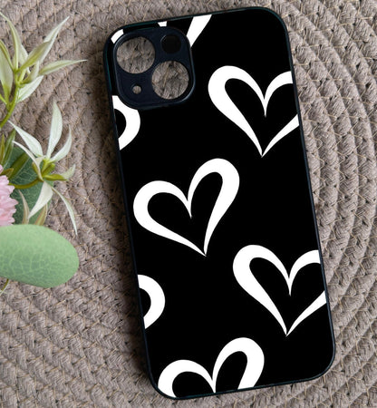 InkHeart Glossy Metal Back Case for Apple Iphone 15 Plus