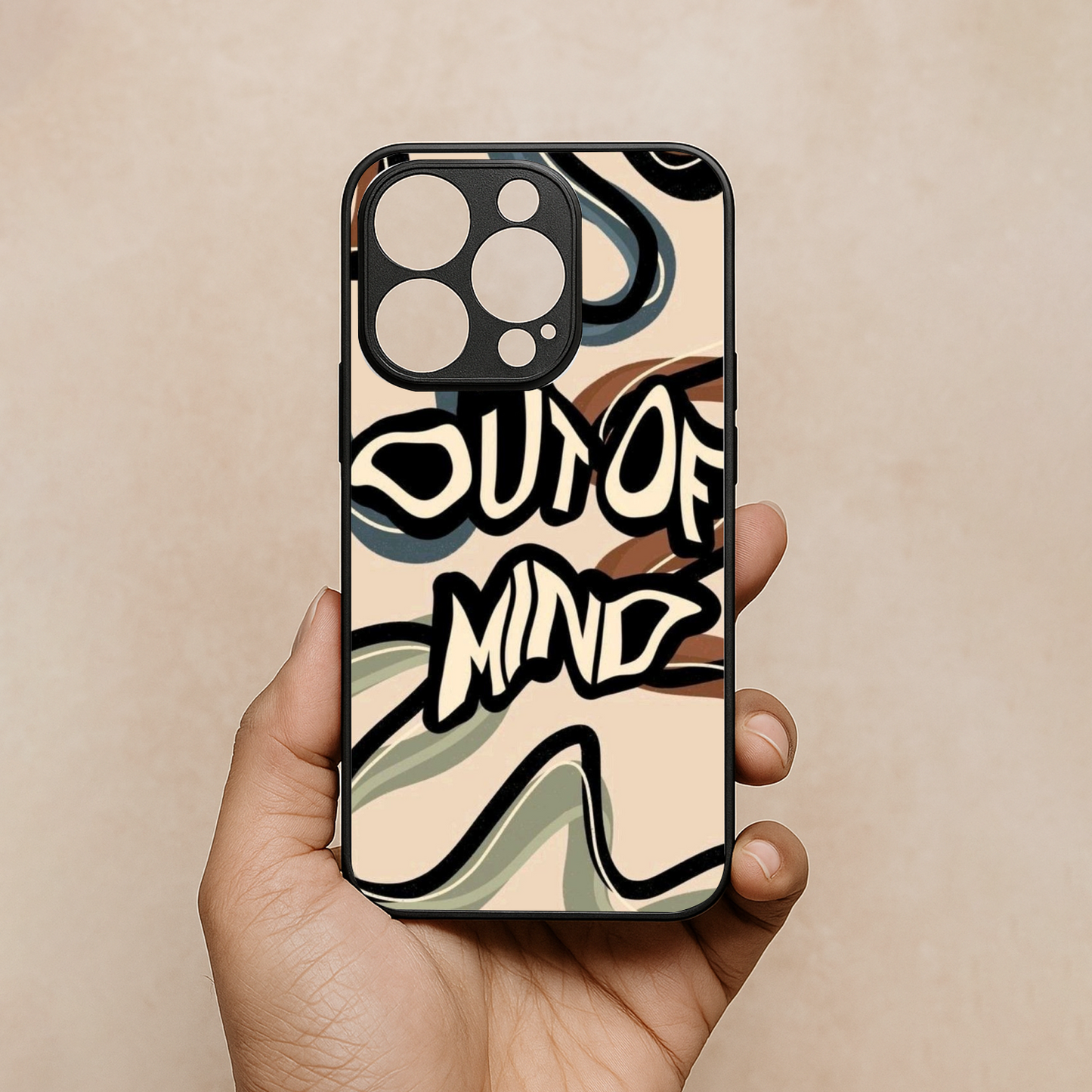 Out Of Mind Metal Back Case for Apple Iphone 11 Pro